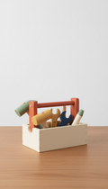 Mallette outils enfant en bois massif