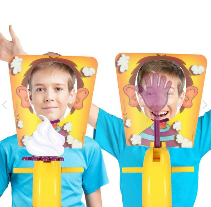 Jeu de Société Pie Face (Tarte à la Crème) – Jeu d'Ambiance Rigolo pour Enfants et Famille