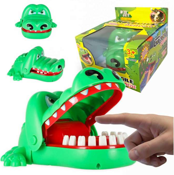 Jeu de Société Crocodile Dentiste – Jeu de Suspense et de Réflexe pour Enfants