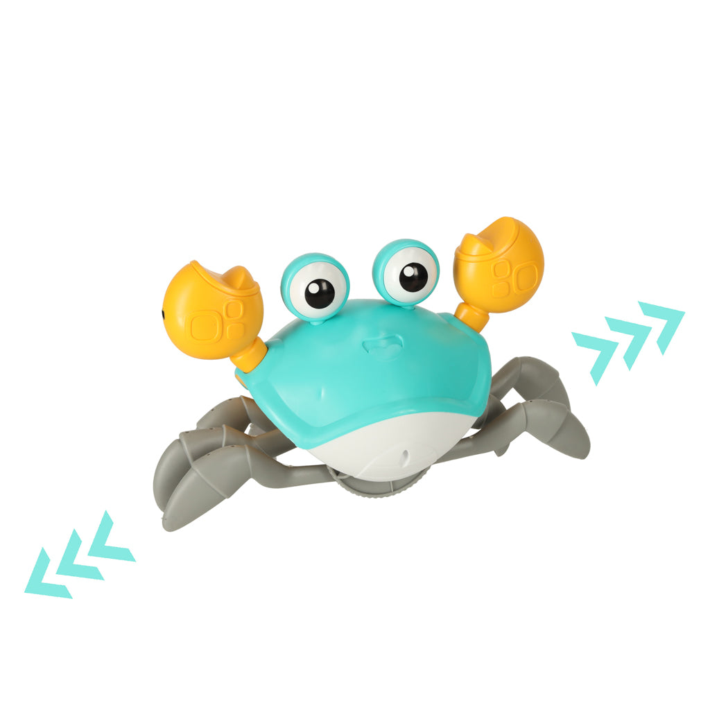 Crabe interactif lumineux et musical