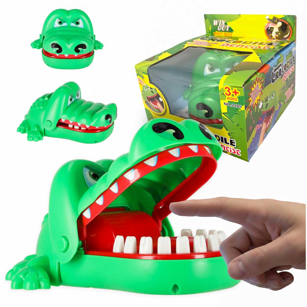 Jeu de Société Crocodile Dentiste – Jeu de Suspense et de Réflexe pour Enfants