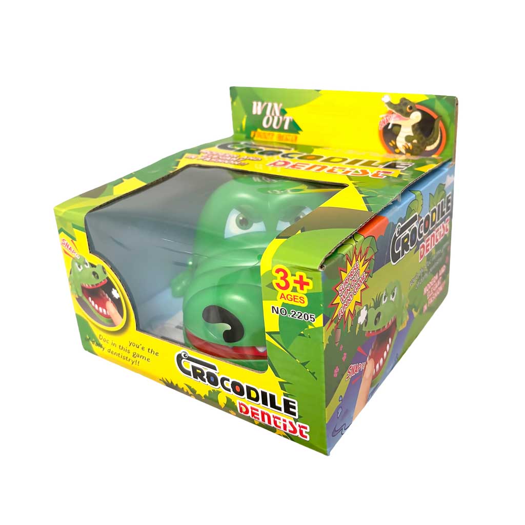 Jeu de Société Crocodile Dentiste – Jeu de Suspense et de Réflexe pour Enfants